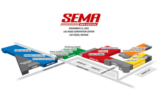 SEMA Booth